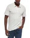 Onia Heavyweight Slub Polo Shirt In White