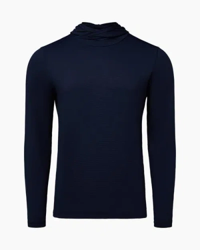 Onia Hooded Sun Tee In Deep Navy
