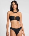 Onia Isla Bikini Top In Black