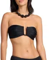 Onia Isla Bikini Top In Black