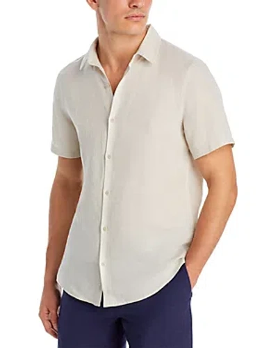Onia Jack Air Button Front Shirt In Stone