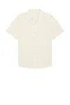 Onia Jack Air Linen Shirt In White