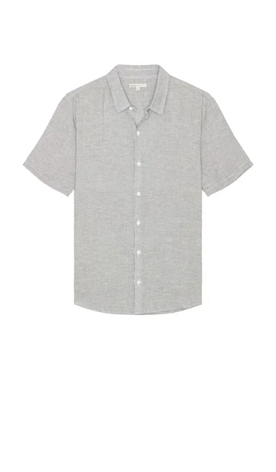 Onia Jack Air Linen Shirt In Multi