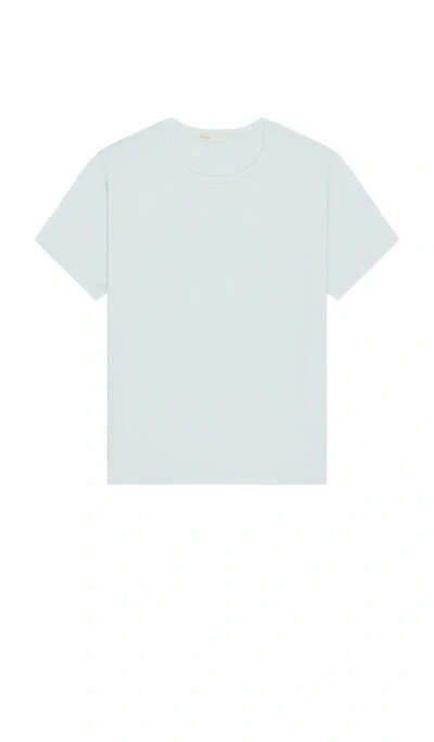 Onia Joey Crew Neck Tee In Blue