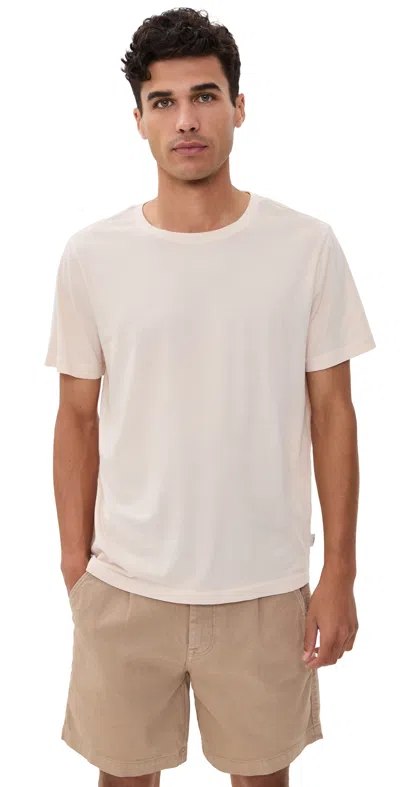 Onia Joey Crewneck Tee Oat In Multi