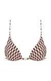 Onia Jolie Bikini Top In Multi