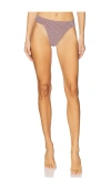 Onia Karina Bikini Bottom In Pomegranate/white