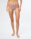 Onia Karina Bikini Bottom In Pomegranate/wht