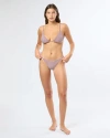 Onia Kate Bikini Bottom In Pomegranate/wht