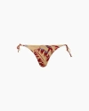 Onia Kate Bikini Bottom In Tan Multi