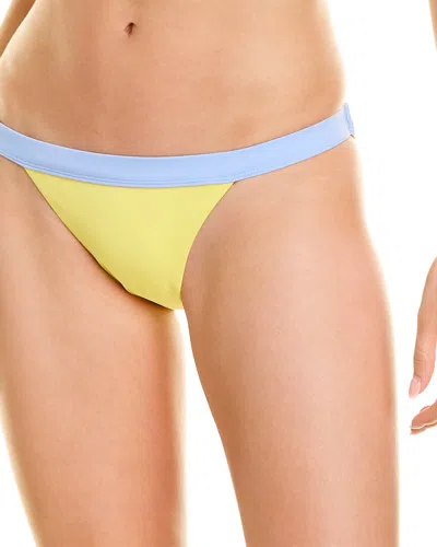 Onia Leila Bikini Bottom In Yellow