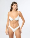 Onia Annalise Bikini Top In White