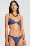 Onia Liana Bikini Top In Purple