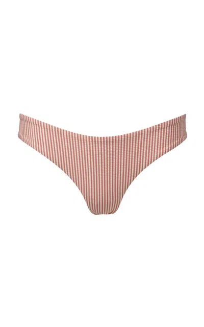 Onia Lily Bikini Bottom In Stripe