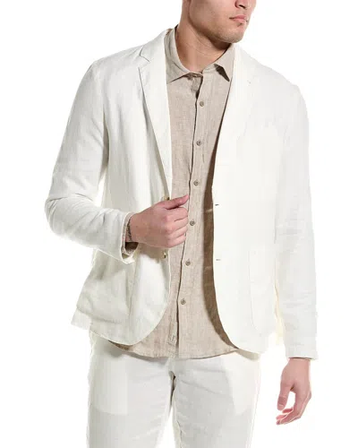 Onia Linen Blazer In White