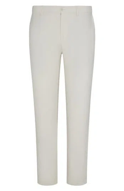 Onia Linen Blend Flat Front Pants In Neutral
