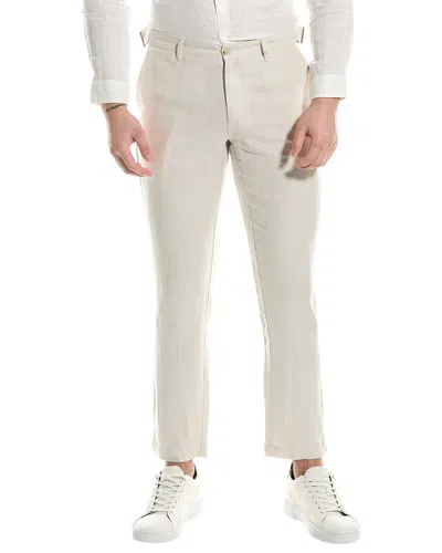 Onia Linen-blend Trouser In Beige