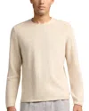 Onia Linen Cashmere Rollneck Sweater In Neutral