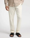 Onia Linen Cotton Stretch Cuff Pant In Neutral