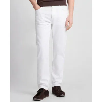 Onia Linen Denim 5 Pocket Pant In White