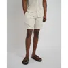 Onia Linen Fixed Waist 7.5 Shorts In Multi