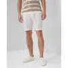 Onia Linen Fixed-waist Short In White