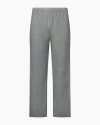 Onia Linen Home Pant In Deep Navy/white