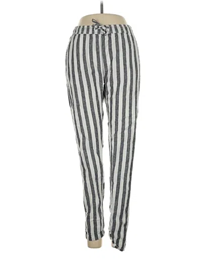 Pre-owned Onia Linen Pants In Silver