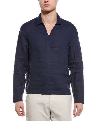 Onia Linen Popover In Black