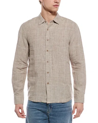 Onia Linen Shirt In Neutral
