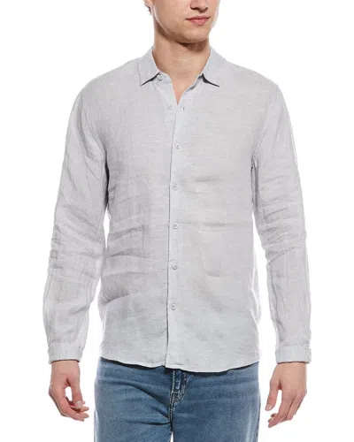 Onia Linen Shirt In Gray