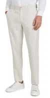 Onia Pull-on Cotton Tencel Pants Stone In Stone