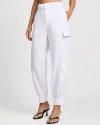 Onia Linen Utility Pant In White