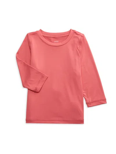 Onia Babies' Little Boy's Solid Tee In Coral