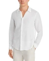 Onia Men's Air Linen Casual Button-down Shirt In White