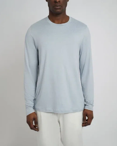 Onia Long Sleeve Sun Tee In Blue