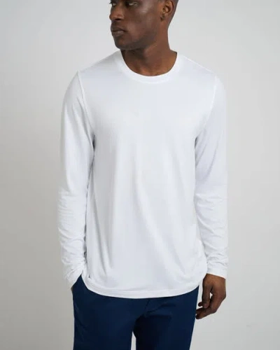 Onia Long Sleeve Sun Tee In White