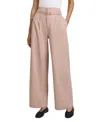 Onia Lyocell Paperbag Trouser In Pink
