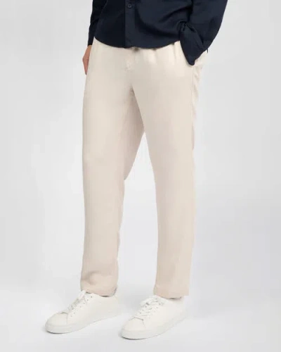 Onia Lyocell Tapered Trouser In Neutral