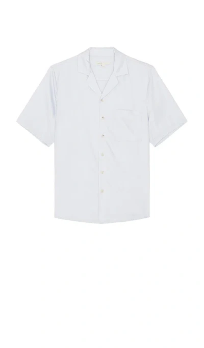 Onia Lyocell Vacation Shirt In Soft Sky