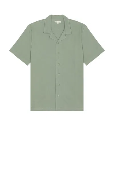 ONIA MACRO WAFFLE VACATION SHIRT