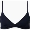 Onia Plunge V-neck Top Triangle Top In Deep Navy