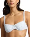 Onia Marilyn Underwire Bikini Top In White