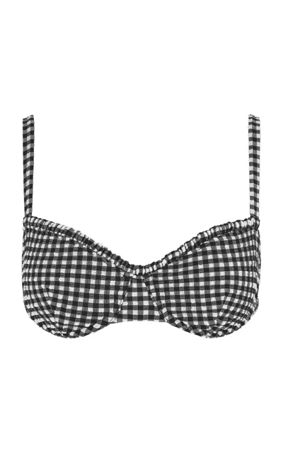 Onia Marilyn Bikini Top In Black