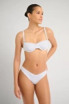 Onia Marilyn Bikini Top In White
