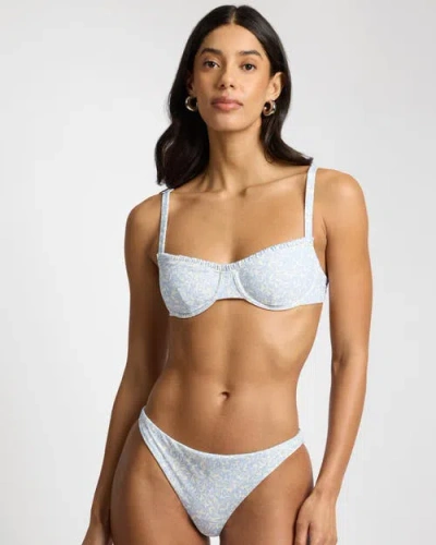 Onia Marilyn Underwire Bikini Top In White