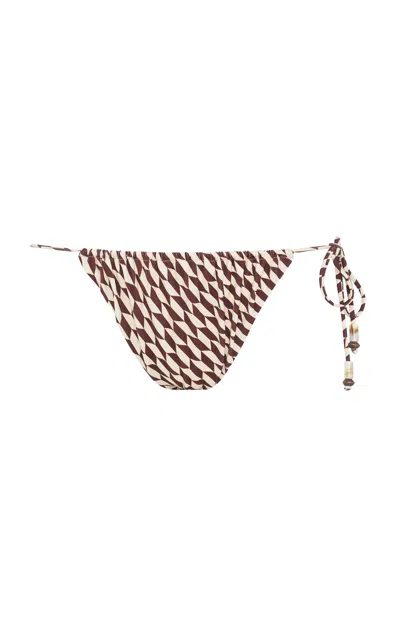 Onia Martine Bikini Bottom In Brown