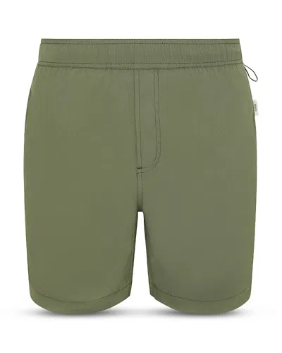Onia Mb Nylon 6 Swim Trunks In Green