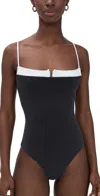 Onia Melanie One Piece Black/white
