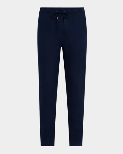 ONIA MEN'S AIR LINEN PULL-ON PANTS